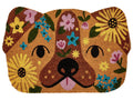 Tappetino da Ingresso TIBIG Multicolore 60 x 90 cm Cane Fibra di Cocco