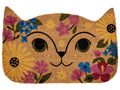 Tappetino da Ingresso CALIRAYA Multicolore 60 x 90 cm Gatto Fibra di Cocco