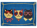 Tappetino da Ingresso MOJICAP Multicolore 60 x 90 cm Gatto Fibra di Cocco