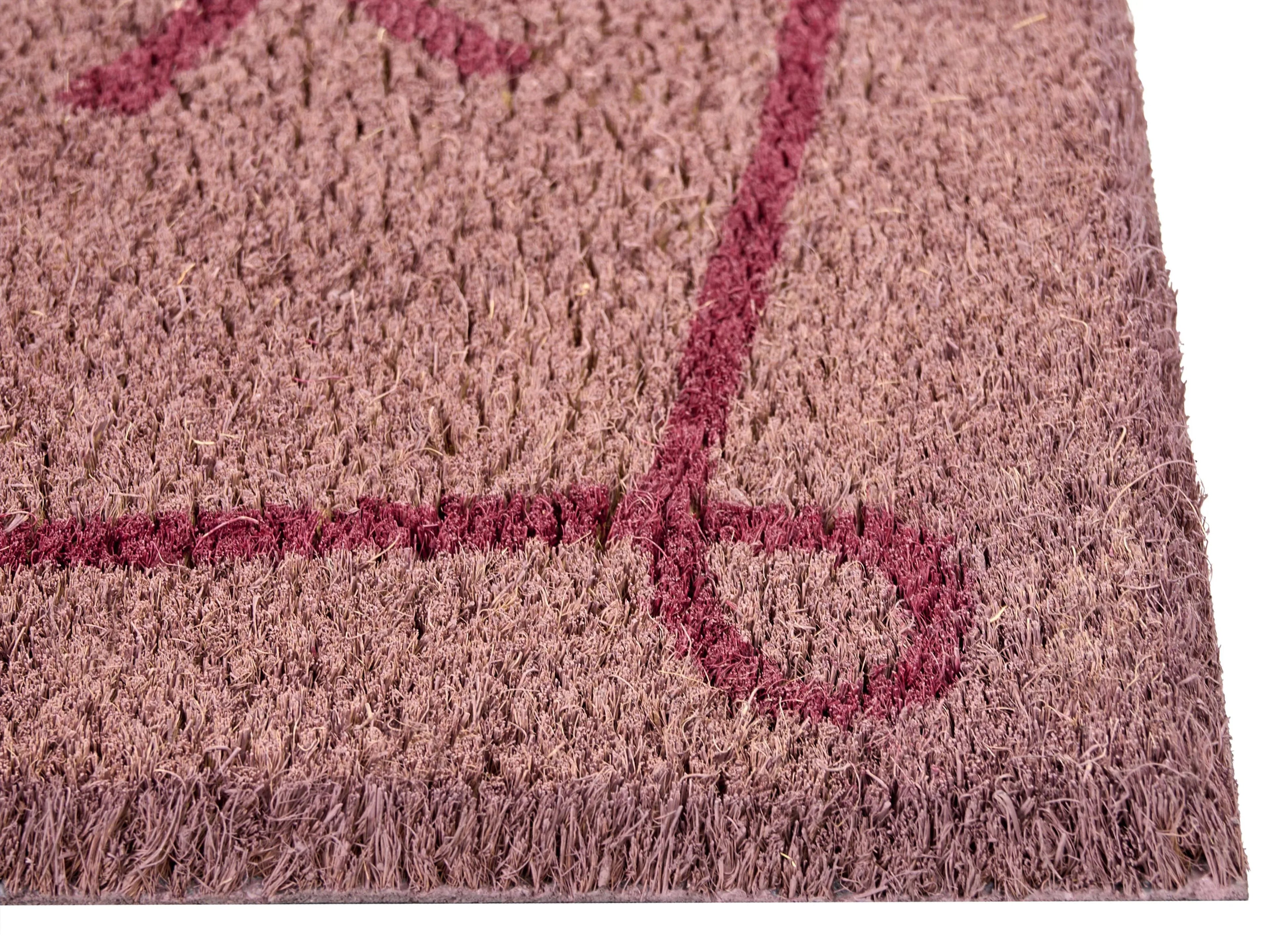Tappetino da Ingresso BABABU Multicolore 60 x 90 cm Cane Fibra di Cocco