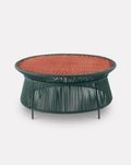 Table basse basse vert mousse Caribe Chic