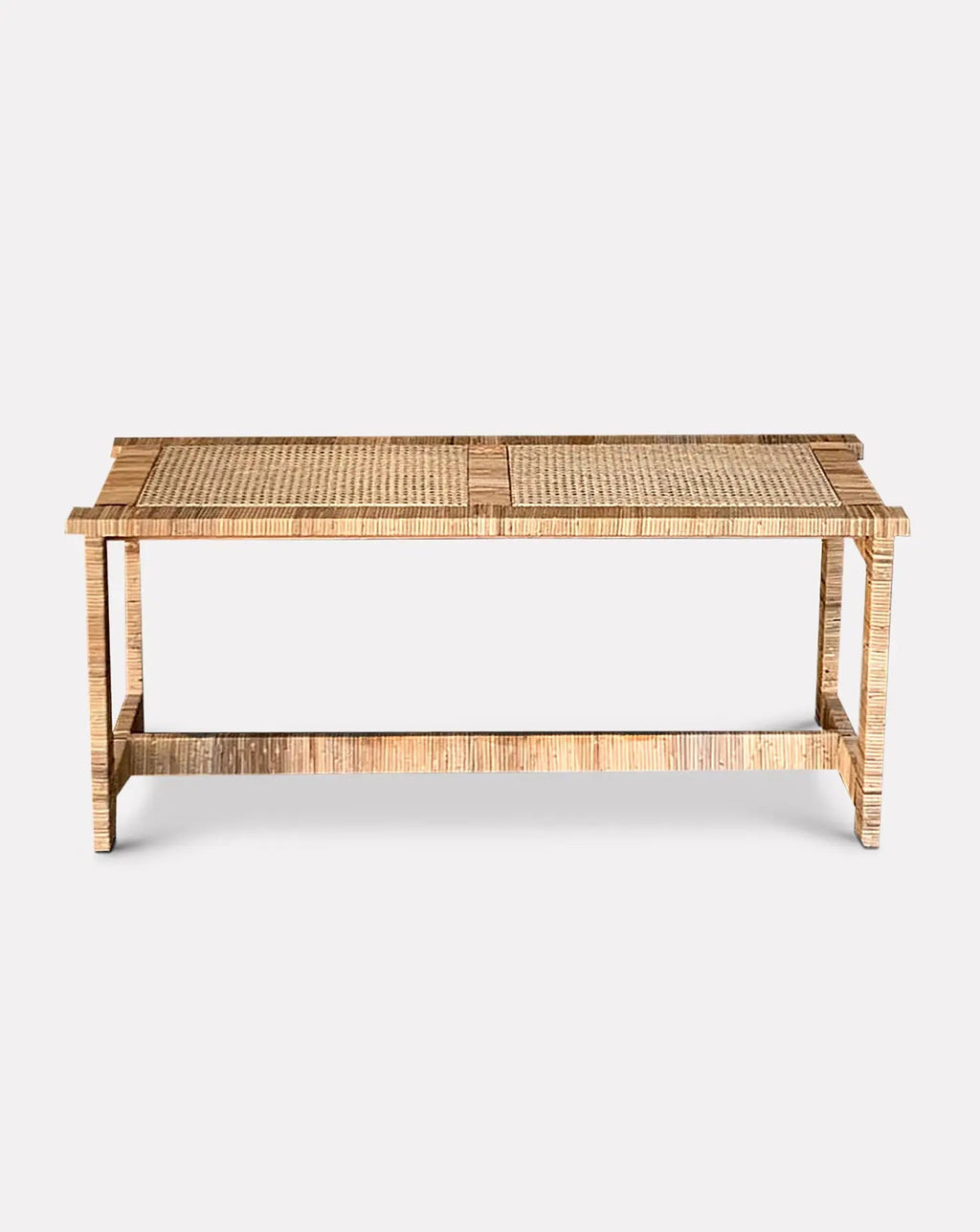 Banc en rotin Cynthia Ferguson