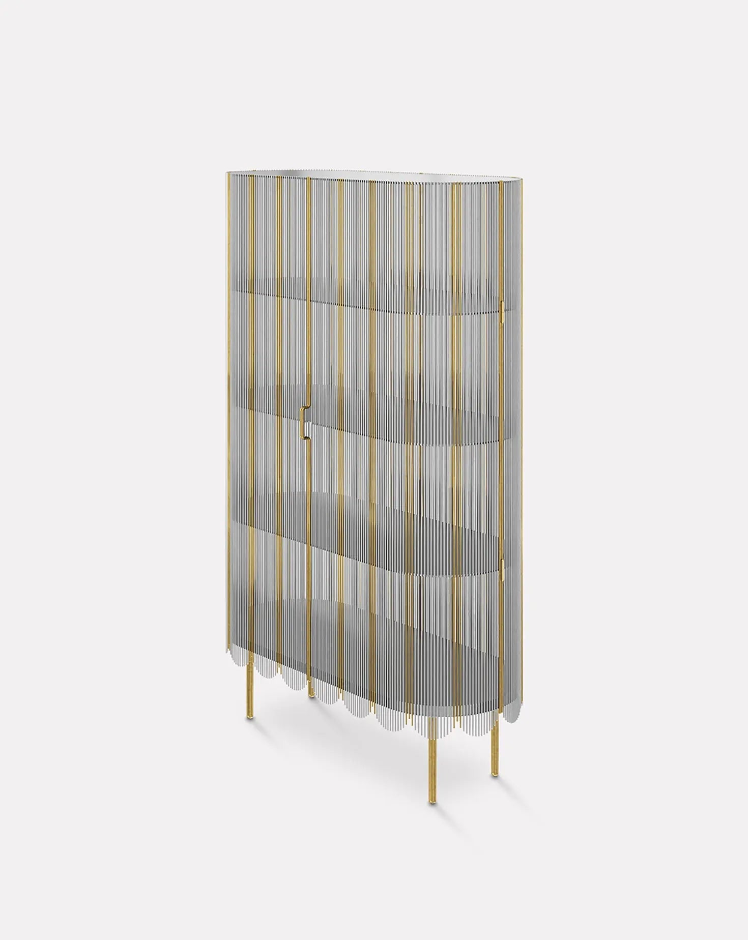 Cabinet Strings argent et or Nika Zupanc