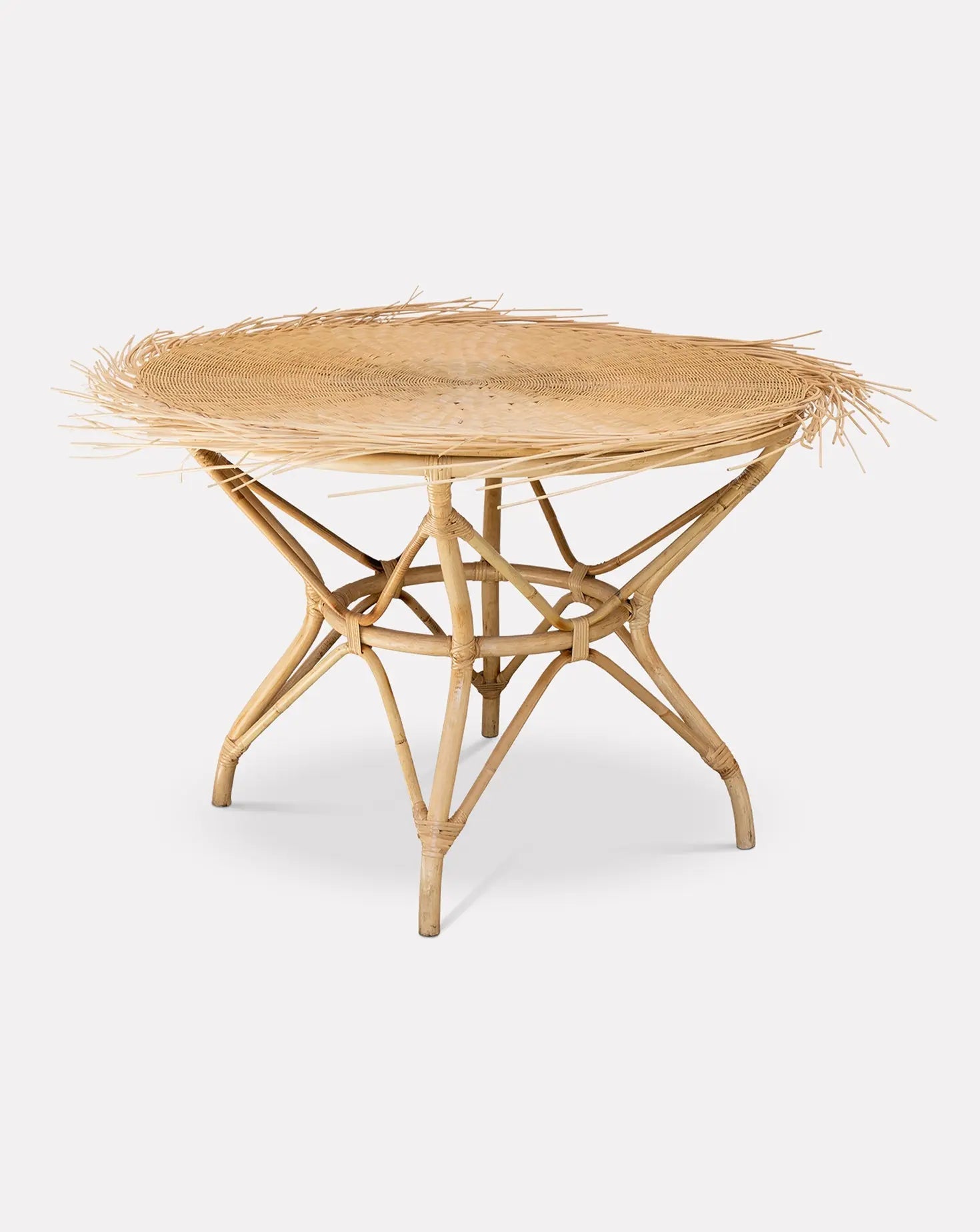 La table en rotin Michael Cox