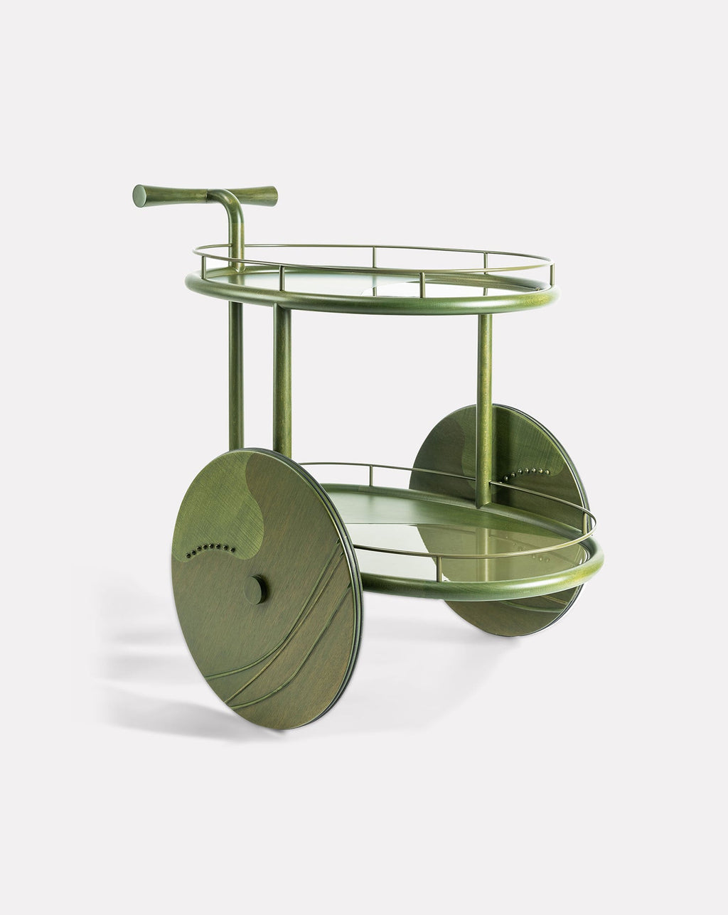 Chariot bois et métal