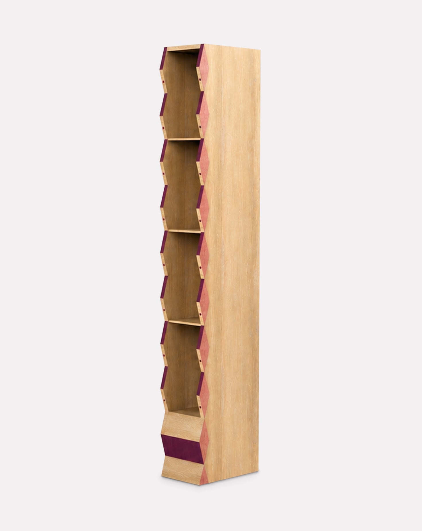 May Maple Wood Bookcase Cabinet