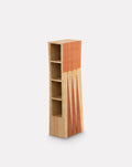 Étagère-bibliothèque en bois d'érable Sarou
